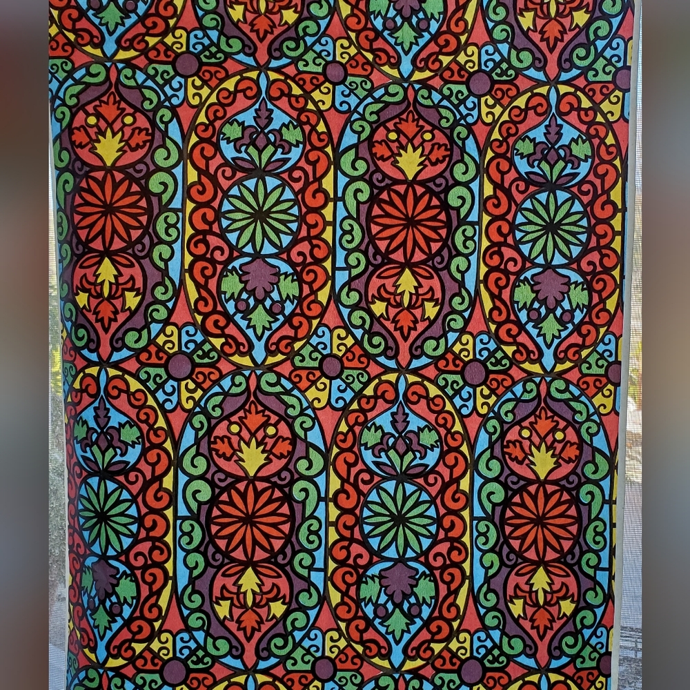 VINTAGE Magic Cover Vibrant Multicolor Self Adhesive Liner